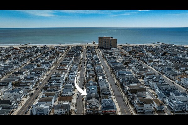 Just a short stroll to the beach, this prime location offers easy access OCNJ
