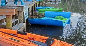 We are 5 Houses from the MAIN Weeki River!