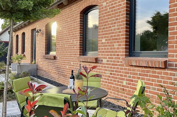 Terrasse am Haus