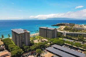 Aerial View - The Whaler Resort, Ka'anapali Beach and Black Rock