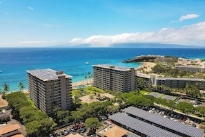 Aerial View - The Whaler Resort, Ka'anapali Beach and Black Rock
