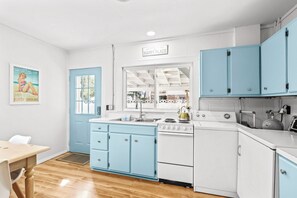 The Bunker's eat in kitchen