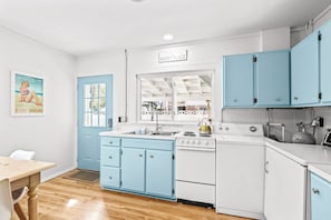 The Bunker's eat in kitchen