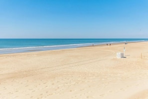 Walk or take the Bunker Bus to the beach!