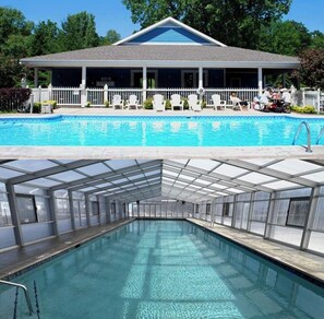 Choice of Two Community Pools. Brand New All Season Pool and Hot Tub 