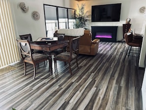 Living room- shared space view