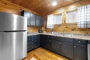 Cook up memories in our charming, fully equipped kitchen.