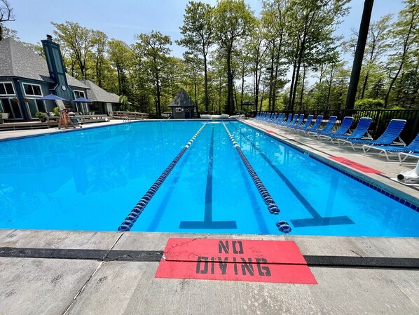 Cool off in one of the two free pools located on the Hidden Valley Resort