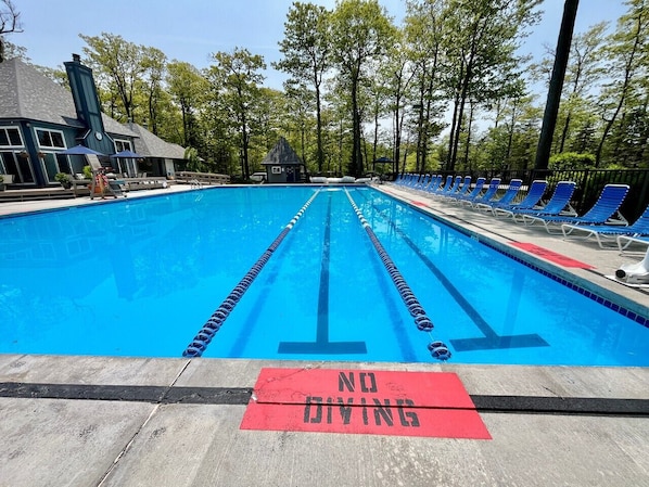 Cool off in one of the two free pools located on the Hidden Valley Resort