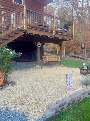 Yard and outdoor space with 2nd fire pit