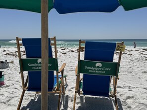 🏖️ Daily Beach Setup Included – 2 Chairs & an Umbrella Waiting Just for You!🍹