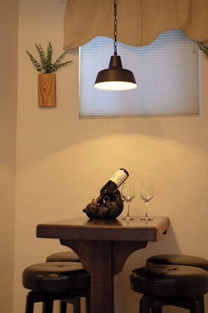 Mr. Yosemite Bear will have a free bottle of wine for your stay!