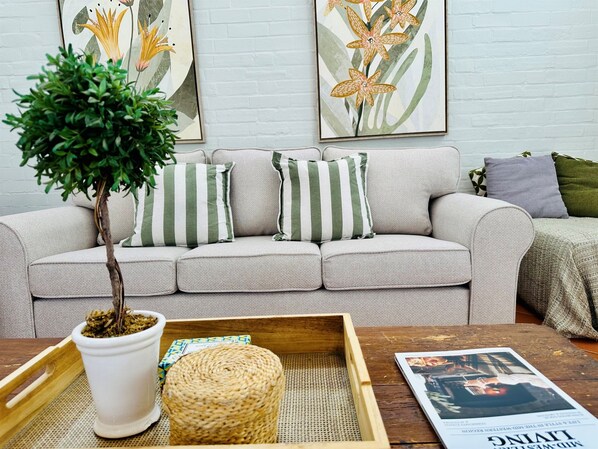 Light filled living room