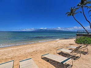 Lounge chairs for guests to use