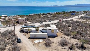 Exterior: Savor stunning ocean views from your private retreat in vibrant El Sargento.
