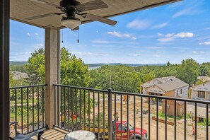 Private, Covered Balcony