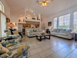 Open Living Family room