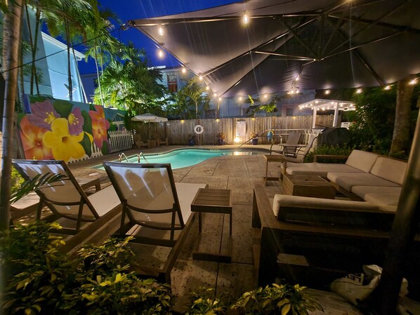 Pool at Night