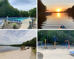 🌅 Lake Life – Just Minutes Away!
Whether you're paddling out on a kayak, relaxing on the shore, or exploring the scenic surroundings, the lake is just minutes away and ready for your next adventure!