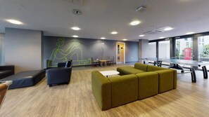 Sala de estar en el lobby