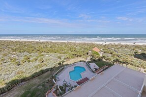 Pool and ocean views