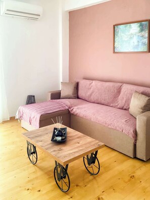 Bright interior - Cozy sofa bed