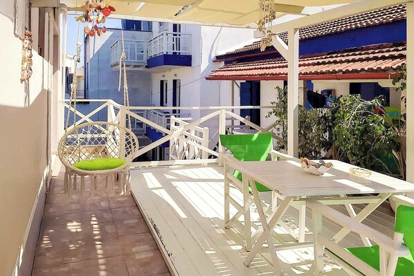 Private balcony