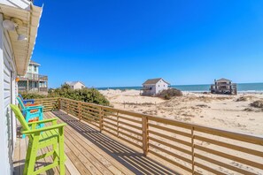 Top Level Deck with Ocean Views