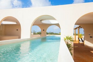 Rooftop pool
