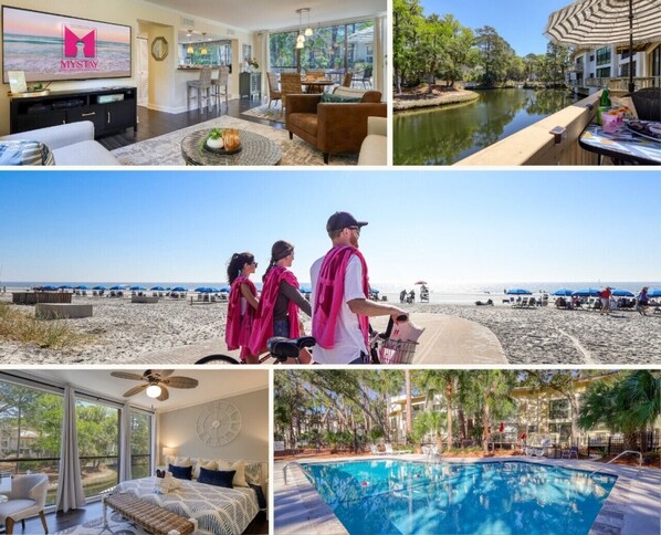 Luxury Lagoon Retreat Steps from South Forest Beach - Stylish, Spacious & Fully Stocked