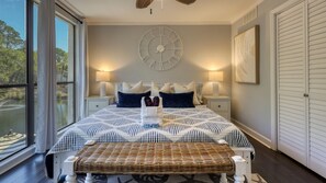 Serene 2nd Floor Primary Suite with Stunning Lagoon Views