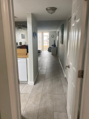 View from inside unit
