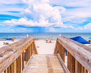 Beach access just 50 steps from your front door!