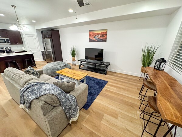 Open floor plan