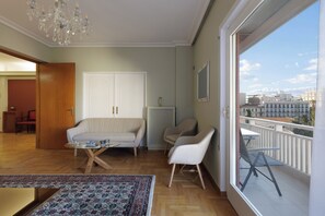 View from the balcony  and part of living room 