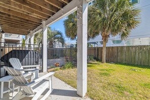 Fully Fenced Backyard