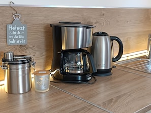 Coffee and/or coffee maker