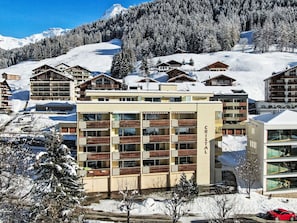 Apartment, Architecture, Residential Area, Condominium, Balcony, Hotel, Alps, Mountain Village