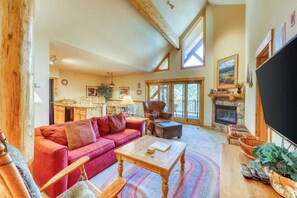 Keystone Resort Tenderfoot Lodge 4 Bedroom Penthouse Living Room