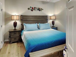 Primary Bedroom - King Bed with TV