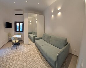 Bedroom and Living Room