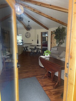 Here's your  view as soon as you enter the round house!