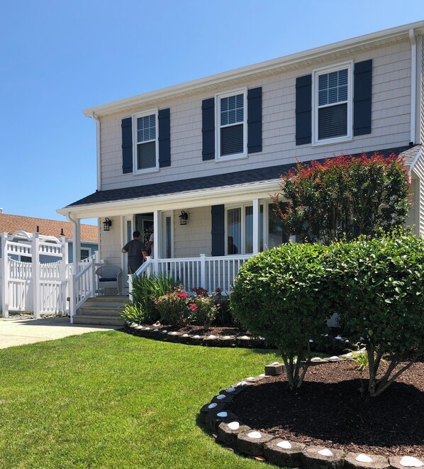 Front of Home with porch