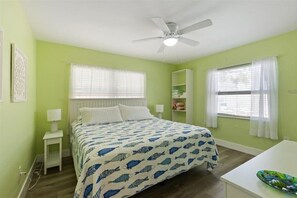 Drift into peaceful dreams in this cozy bedroom.