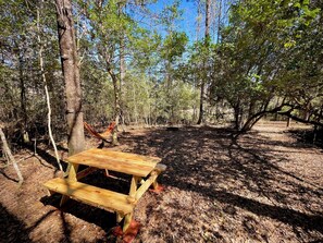** TENT & HAMMOCK NOT INCLUDED ** but are available for rent or purchase!