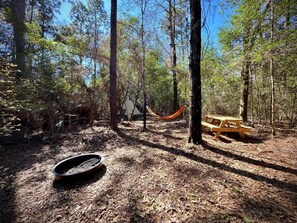 ** TENT & HAMMOCK NOT INCLUDED ** but are available for rent or purchase!