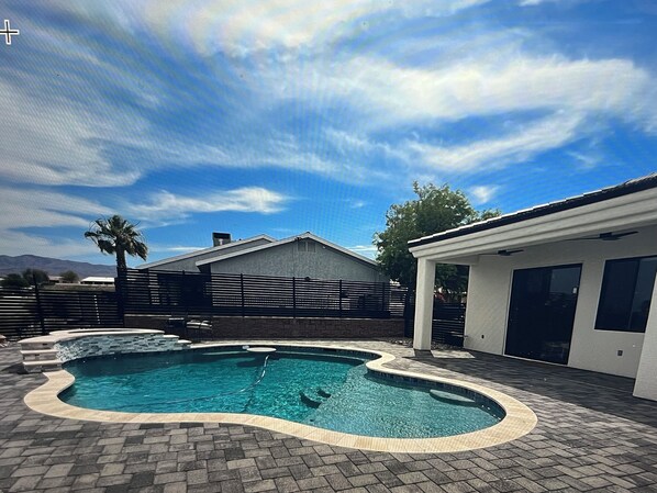 view from out your sliding glass door