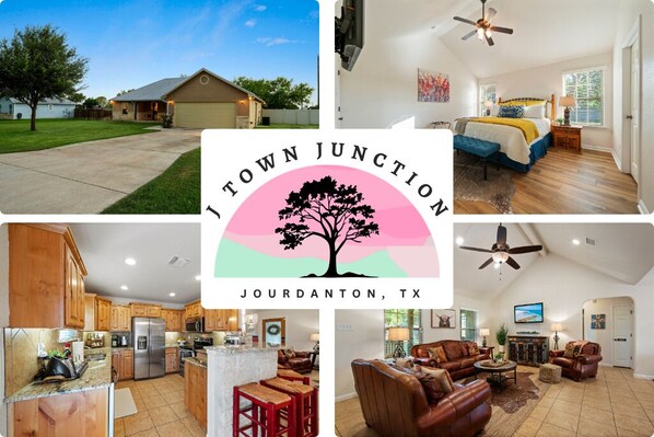 1,500 sq feet of home away from home. Cozy, comfy, and conveniently located.