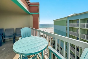 Private balcony