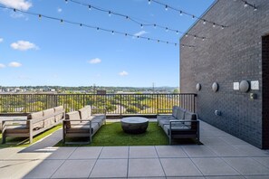 Shared rooftop common area